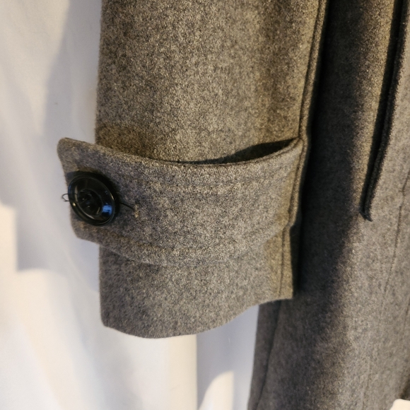 Sz M Vtg Anne Klein 55% wool double breasted coat - Picture 6 of 16